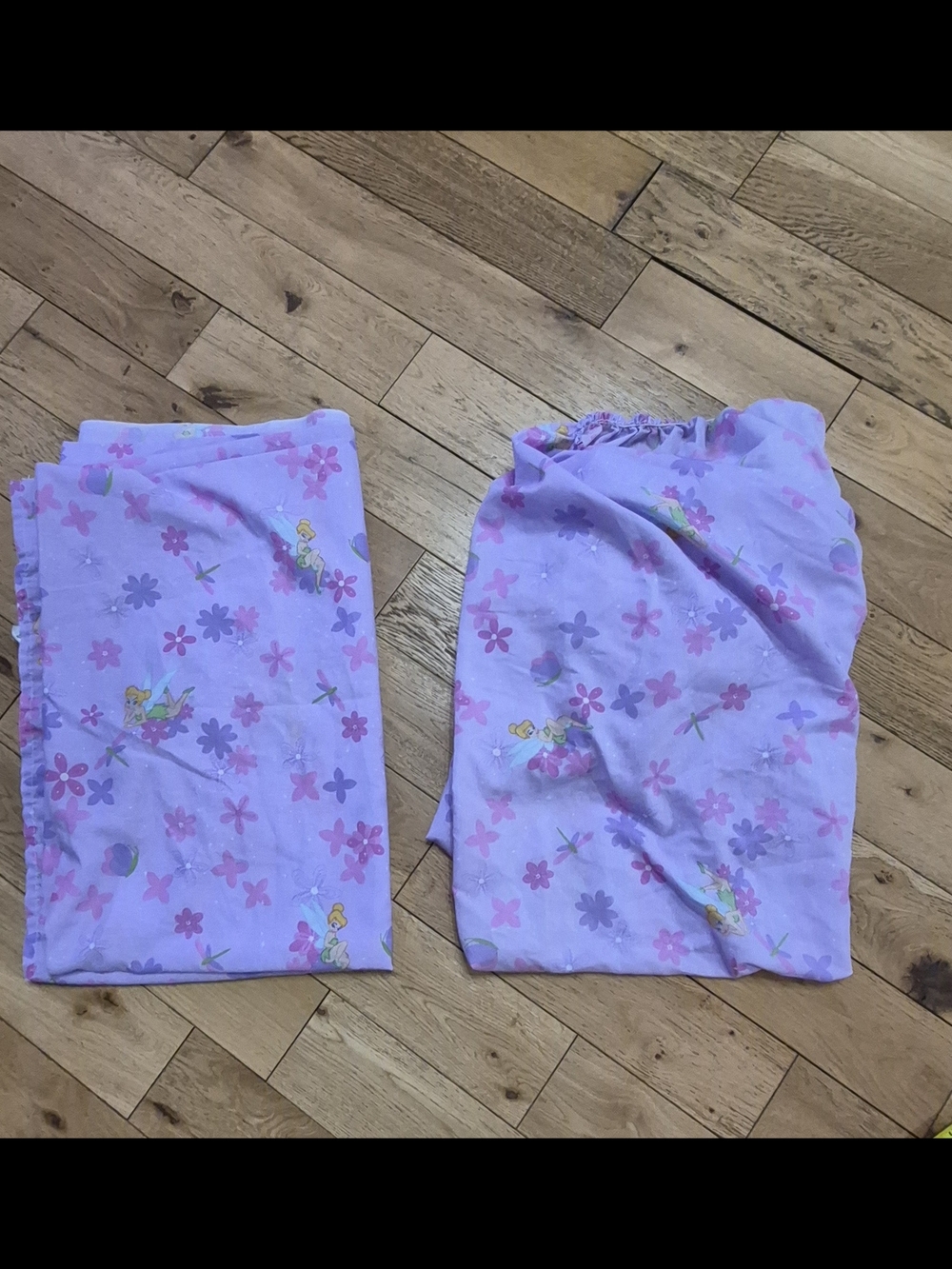 Vintage Disney Tinkerbell  Sheet Set -Made In The USA